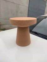 Table d'appoint en liège décorative personnalisée IDAO Creative - Légère, confortable