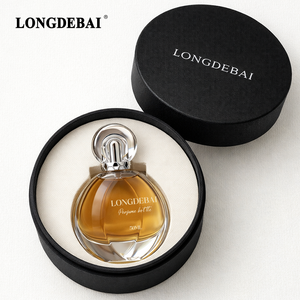 Botella de Perfume Vacía Unisex, Botellas de Vidrio de Perfume de Lujo con Cierre a Presión, Botellas de Perfume de Cristal de 30 ml, 50 ml, 100 ml con Caja - Product Image 1