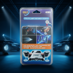 ไฟต้อนรับ Den R 12V-36V สำหรับรถยนต์ทุกประเภท หลอดไฟโปรเจคเตอร์ LED ป้องกันสนิม โครงสร้างโลหะเต็มรูปแบบ - Product Image 3