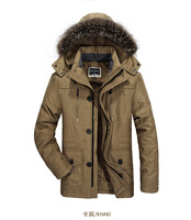 Veste d'hiver pour homme en polaire et fourrure, manteau épais et chaud, parka décontractée, fermeture éclair, doublure en laine, respirante, tricotée