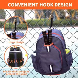 Muestra gratuita: Mochila deportiva de viaje para pickleball, mochila para palas, funda para raqueta, bolsa de transporte con compartimento para zapatos - Product Image 4