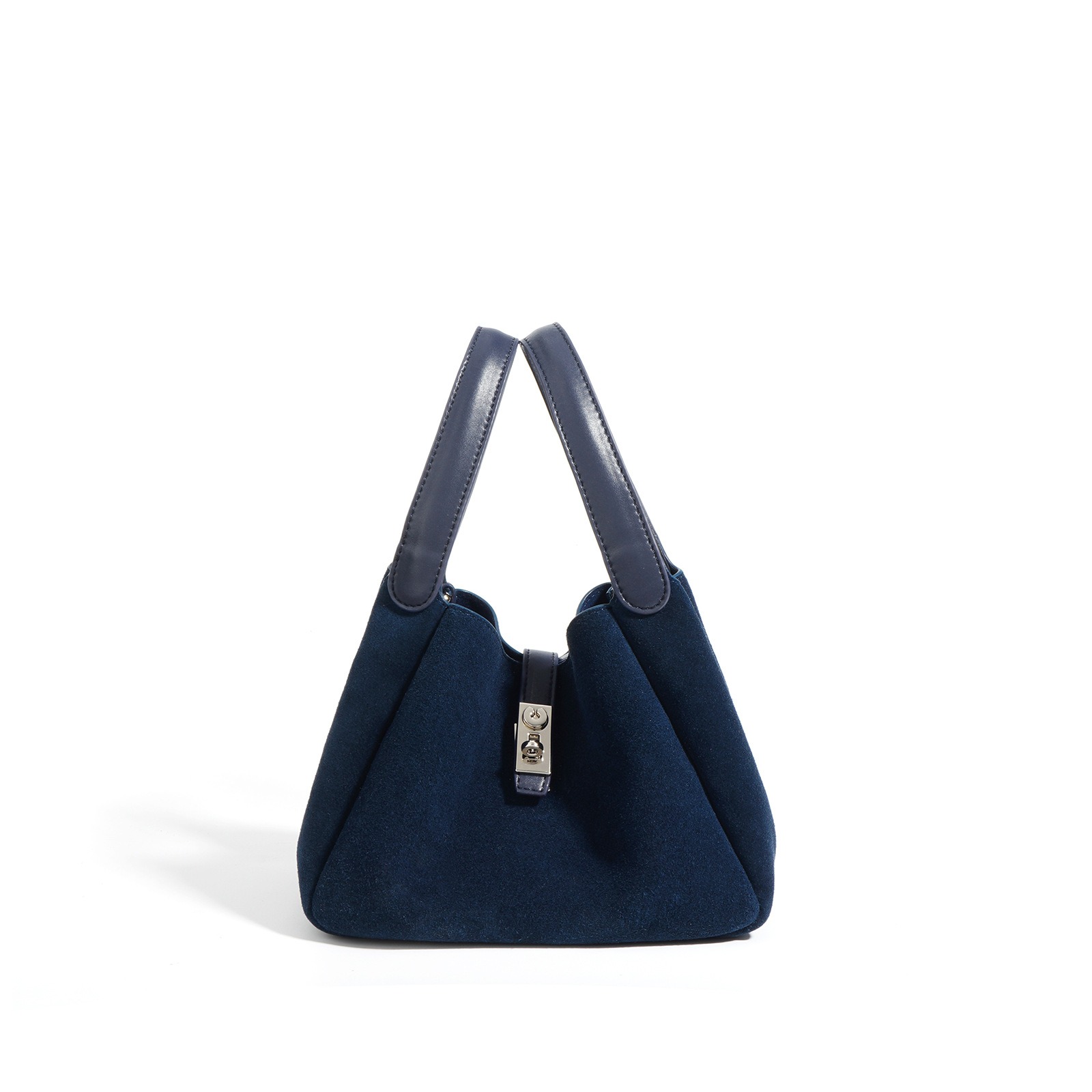Custom logo Fashion Ladies High-end Genuine Leather Bags Bucket Shoulder Hand Bag for Women