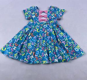 Ropa de San Valentín para Bebés, Vestido con Estampado de Papas Fritas, Vestido Giratorio para Niñas Pequeñas, Ropa Infantil de Boutique - Product Image 2