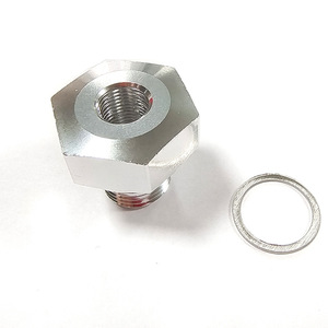 M16*1.5 ถึง 1/8 Npt อะแดปเตอร์ไฮดรอลิกสำหรับชิ้นส่วนเครื่องยนต์รถยนต์อลูมิเนียมอัลลอยด์ - Product Image 4