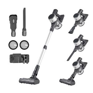 Article populaire : Aspirateur électrique sans fil portable 350 W 27 kPa avec moteur sans balais, brosse à plancher, batterie amovible et tube rétractable - Product Image 1