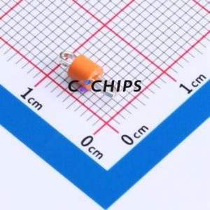 RH-5008 Test Point / Test Loop Connector ( Connector Type: Pin Type (Through Board) )( Housing Color: Orange ) - Product Image 1