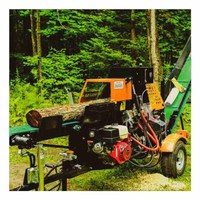 Nouvelles machines forestières RCM Processeur de bois de chauffage Fendeuse de grandes bûches Processeur de bois automatique Scies à bois Fendeuse de bûches
