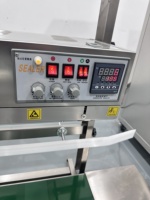 Machine de scellage à bande continue en acier inoxydable Machine de scellage à bande de remplissage d'azote sous vide