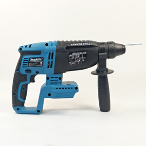 <span class=keywords><strong>Martillo</strong></span> Rotatorio Makita DHR242 <span class=keywords><strong>de</strong></span> 18V con Batería <span class=keywords><strong>de</strong></span> Iones <span class=keywords><strong>de</strong></span> Litio, 24mm SDS+, 3 Modos, Profesional para Perforación Industrial <span class=keywords><strong>de</strong></span> Alta Resistencia - Product Image 6