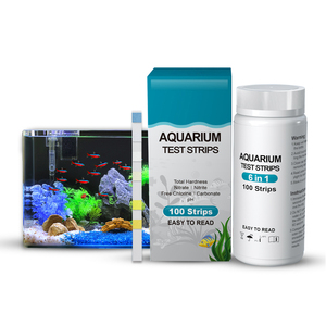 Tiras Reactivas para Análisis de Agua de <span class=keywords><strong>Acuario</strong></span> 100% Precisas, para Agua Dulce <span class=keywords><strong>y</strong></span> Salada, Medición de <span class=keywords><strong>KH</strong></span>, <span class=keywords><strong>GH</strong></span>, PH, NO2, NO3, CLORO, Personalizables - Product Image 5