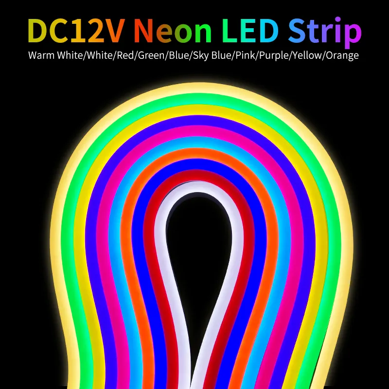 DIVATLA LED şeritler Neon tabela için yüksek kaliteli silikon LED ışık tüpleri