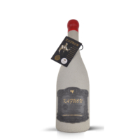 Étiquette de bouteille de vin en cuir imprimée personnalisée Etiquette de bouteille de vin haut de gamme auto-adhésive étanche Etiquette de bouteille en verre