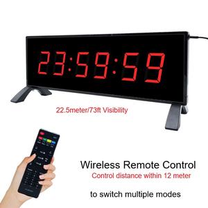 Reloj de Cuenta Regresiva Digital LED de <span class=keywords><strong>3</strong></span> Pulgadas Multifunción YIZHI, Temporizador Electrónico ABS con Control Remoto, Visibilidad de 73 Pies, Pantalla Grande de 21 Pulgadas - Product Image 3