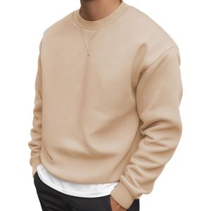 Sudadera de Cuello Redondo para Hombre FOXA, 100% Algodón, Cálida, Básica, Informal, de Manga Larga - Product Image 1