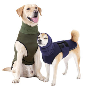Köpekler için çok fonksiyonlu katı anti-gürültü termal ceket sakinleştirici Pet giysi geri yansıtıcı şerit kaçak anksiyete önlemek - Product Image 2