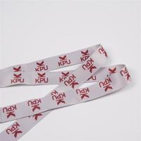 CH Wholesale Sublimation Printing Polyester Lanyards With Logo Custom Certification Keychain OEM ODM ECO Promotion Event Gifts