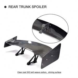 GT Style-alerón de fibra de carbono <span class=keywords><strong>GT86</strong></span> para coche, accesorio Universal para Toyota <span class=keywords><strong>Nissan</strong></span> BRZ BMW M4 Lexus - Product Image 3