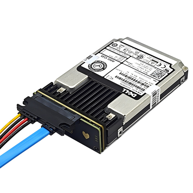 SATA3.0 to SAS 29PIN Hard Drive Solid-state SSD Expansion Card SATA22PIN to SAS Adapter Card