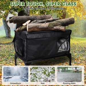 บ้านแมวพับได้แบบมีระบบทำความร้อนและฉนวนกันความร้อนสำหรับใช้งานกลางแจ้ง พร้อมกรงสำหรับแมวคลอดลูก เหมาะสำหรับใช้ในห้องนั่งเล่น - Product Image 2