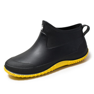 Zapatos <span class=keywords><strong>de</strong></span> Lluvia Impermeables Antideslizantes para Hombre, <span class=keywords><strong>Botas</strong></span> <span class=keywords><strong>de</strong></span> Lluvia <span class=keywords><strong>de</strong></span> Felpa para Adultos, Zapatos <span class=keywords><strong>de</strong></span> <span class=keywords><strong>Agua</strong></span> <span class=keywords><strong>de</strong></span> Protección Laboral <span class=keywords><strong>de</strong></span> Caña Baja, Venta al por Mayor - Product Image 1