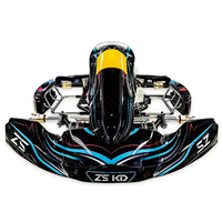 Kart à essence haute performance 225cc 4 temps pour adultes, niveau d'entrée, 120 km/h