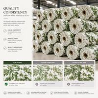 Tissu en viscose imprimé aquarelle, 100 % rayonne, 105 GSM, idéal pour les chemisiers artistiques et les tenues d'été bohèmes – Grande Vente