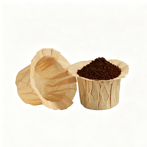 Einweg-Kaffeefilter-Papierkapseln, Tragbarer Nachfüllfilter für Tchibo <span class=keywords><strong>Cafissimo</strong></span>, K Fee & ALDI Espressomaschinen - Product Image 1