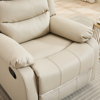 Home Wohnzimmer Möbel Pu Leder Einzels itz manuell liegend Liegestuhl Sofa