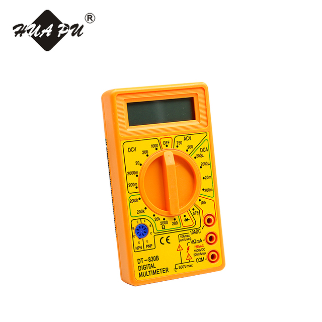 DT830B Factory Best Selling Mini Pocket Digital Multimeter AC/DC Electric Tester
