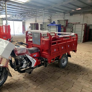 Tricycle à essence 150cc refroidi par eau, 3 roues, rouge, 60V, trikes de transport, moto électrique 250cc, 16 motos 3 roues - Product Image 2