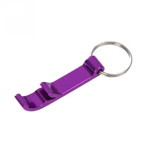 Wholesale <b>Personalized</b> Stainless Steel Bottle Opener <b>Keychain</b> with Custom Logo Premium - Product Image 3