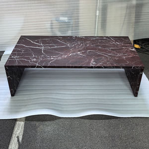 Prix d'usine Table basse Rosa Levanto en marbre rouge pierre naturelle moderne pour meubles de salon chambre <span class=keywords><strong>à</strong></span> coucher - Product Image 1