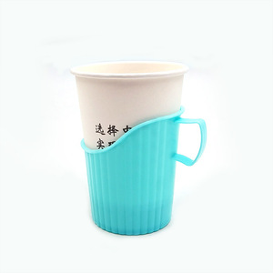 Plastic Cup Holder Insulated Thickened Household Daily Necessities Random Color C137W - Product Image 3