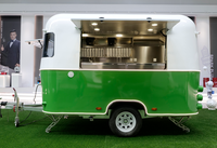Nouvelle petite remorque mobile pour café et crème glacée, mini-cuisine, camion de restauration rapide, camion de restauration en acier personnalisable