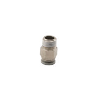 Raccord pneumatique forgé haute pression à connexion rapide mâle fileté pour tube de 4 à 16 mm de diamètre extérieur