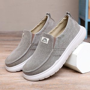 Zapatos de Lona Transpirables con Forro de Malla y Suela de PU Suave, Antideslizantes, para Hombre, para Primavera, Verano y Otoño - Product Image 3