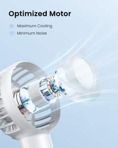 พัดลมมือถือขนาดเล็กแบบพกพา รุ่นใหม่ ขายส่งสุดฮิต ชาร์จไฟได้ ใช้ในรถยนต์ได้ พร้อมแบตเตอรี่ในตัว 3 ระดับความแรงลม สำหรับคลายร้อนในฤดูร้อน - Product Image 6