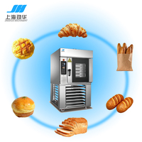 Horno Rotatorio a Gas JH 5R de 5 Bandejas, Ahorro de Espacio, 1,07 m de Ancho, para Restaurante, Hotel, Pastelería, 400 kg, 380 V