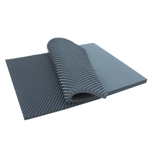 中国制造商波蛋板条箱形状声扩散器墙板工作室墙吸音板 - Product Image 1