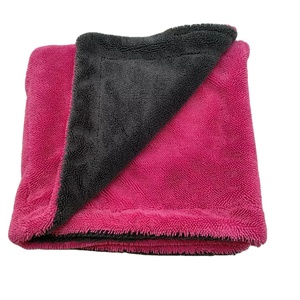 Serviette <span class=keywords><strong>de</strong></span> séchage <span class=keywords><strong>de</strong></span> voiture en microfibre grande taille à boucles torsadées, <span class=keywords><strong>chiffon</strong></span> absorbant pour lavage et <span class=keywords><strong>nettoyage</strong></span> <span class=keywords><strong>de</strong></span> voiture 1200gsm 1300gsm 1400gsm - Product Image 4