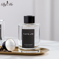 Flacon en Verre de Haute Qualité 50-200 ml pour Diffuseur à Bâtonnets, Cosmétique, Huile Essentielle, Parfum et Aromathérapie