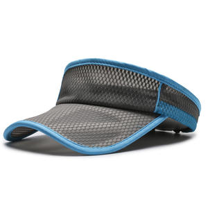 Vente en gros de chapeaux de soleil réglables de haute qualité Chapeaux de tennis en polyester pour femmes Chapeaux de sport de couleur unie printemps et automne - Product Image 6