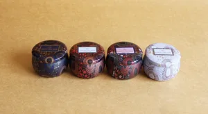 Bán Buôn Kim Loại Tàu Nến Logo Thiết Kế Mô Hình Nhãn Hiệu Riêng Nến Thơm 12Oz Sang Trọng Hộp Tùy Chỉnh Nến Việt Nam - Product Image 3