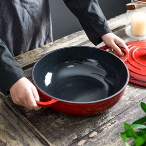 Olla de Cocina Esmaltada con Logotipo Personalizado Más Vendida, Juego de Ollas Esmaltadas en Venta - Product Image 3