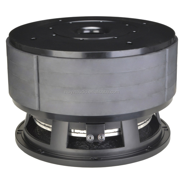 Professional Audio System PA Speaker 12 Inch 2500W RMS Line Array 6 Inch Voice Coil 4 Layer Ferrite Magnets Model 12150-001