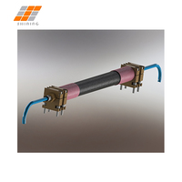 Câble coaxial flexible bipolaire de production sur mesure pour refroidissement par eau, alimentation par induction et durcissement par induction