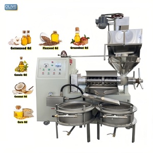 เครื่องกดน้ำมันแบบสกรูร้อนเย็นอัตโนมัติ ผลผลิตสูง 300 กก./ชม. รุ่นใหม่ สำหรับเมล็ดทานตะวัน มะพร้าว ถั่วเหลือง มะกอก งา - Product Image 1