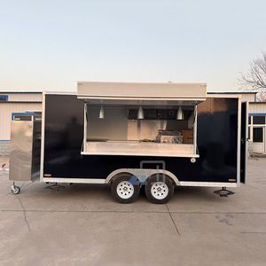 Remolque de Comida Móvil de 4.5m/15 pies, Estándar Europeo, para Catering, Carrito de Hot Dogs, Café, Helados, <span class=keywords><strong>Taller</strong></span> - Product Image 1