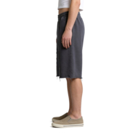 Shorts amples pour hommes XUFEI en molleton bouclette 100 % coton épais, personnalisables avec logo, idéaux pour la gym et l'entraînement