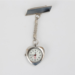 도매 세련된 하트 모양 석영 시계 의료 펜던트 간호사 포켓 시계 휴대용 의사 간호사 시계 시계 남성용 여성용 - Product Image 1